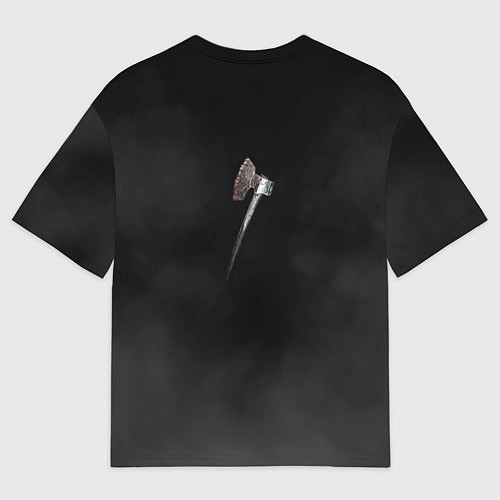 Мужская футболка оверсайз Dead By Daylight - Охотница / 3D-принт – фото 2