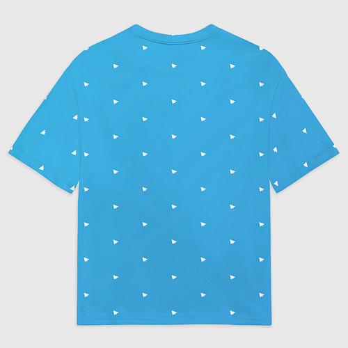 Мужская футболка оверсайз Freedurov паттерн из самолётиков / 3D-принт – фото 2