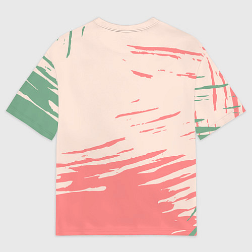 Мужская футболка оверсайз Он и она - аниме / 3D-принт – фото 2