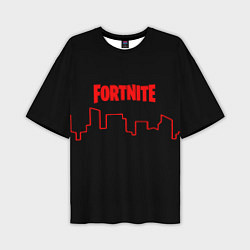 Мужская футболка оверсайз Fortnite urban