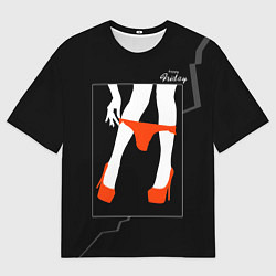 Мужская футболка оверсайз Happy friday