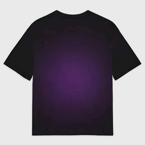 Мужская футболка оверсайз Cute as hell / 3D-принт – фото 2