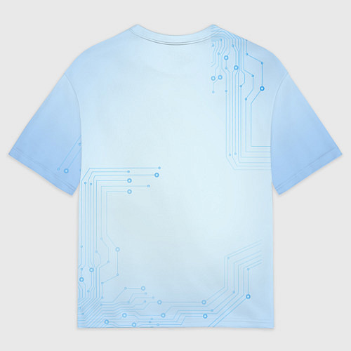 Мужская футболка оверсайз Astro Bot - Game / 3D-принт – фото 2