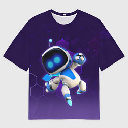 Футболка оверсайз мужская Mascot - Astro Bot, цвет: 3D-принт