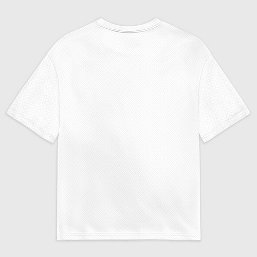 Мужская футболка оверсайз Психотерапия зайчик мем / 3D-принт – фото 2