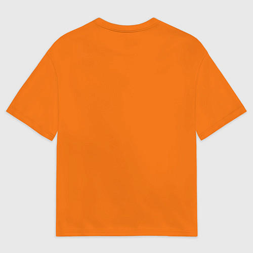 Мужская футболка оверсайз Злая тыква верх / 3D-принт – фото 2