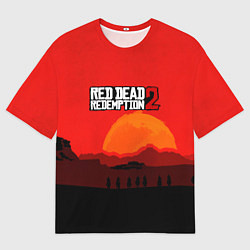 Футболка оверсайз мужская Red Dead Redemption game, цвет: 3D-принт