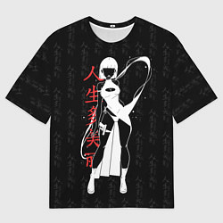 Футболка оверсайз мужская Сой Фонг - Блич, цвет: 3D-принт