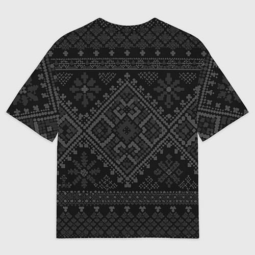 Мужская футболка оверсайз Больше быть чем казаться / 3D-принт – фото 2