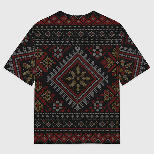 Мужская футболка оверсайз Верь в себя не сдавайся / 3D-принт – фото 2