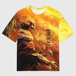 Футболка оверсайз мужская Stalker выживший, цвет: 3D-принт