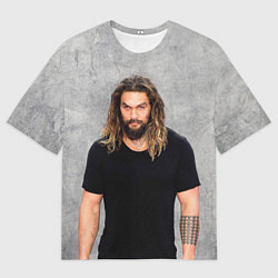Футболка оверсайз мужская Jason Momoa, цвет: 3D-принт