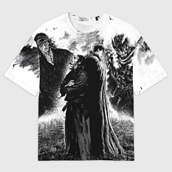 Мужская футболка оверсайз Musashi Miyamoto And Berserk