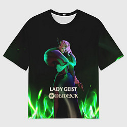 Футболка оверсайз мужская Lady Geist Deadlock, цвет: 3D-принт