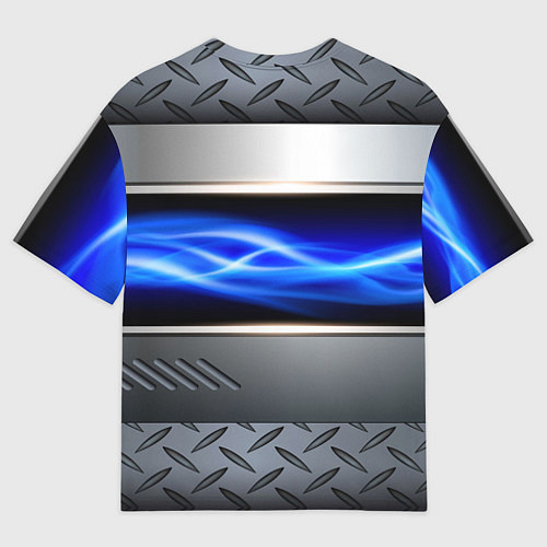 Мужская футболка оверсайз Нано Россия герб / 3D-принт – фото 2