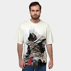 Футболка оверсайз мужская Assassins creed game 2, цвет: 3D-принт — фото 2