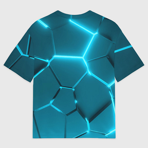 Мужская футболка оверсайз Pocket Deadlock / 3D-принт – фото 2