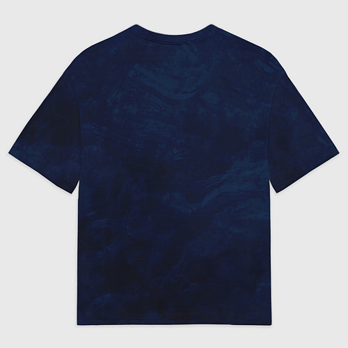 Мужская футболка оверсайз The coolness of a samurai / 3D-принт – фото 2