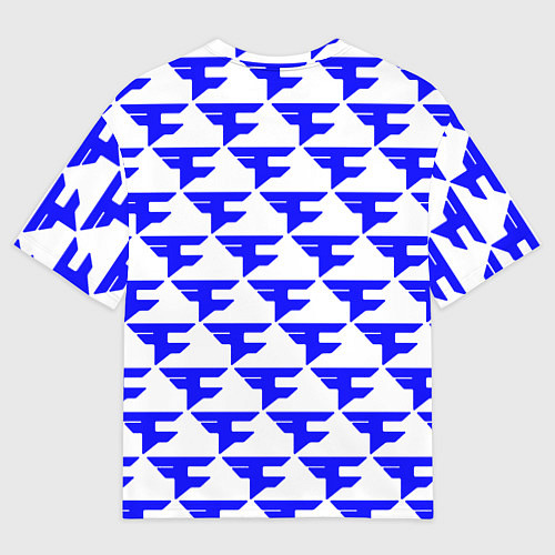 Мужская футболка оверсайз Faze clan team / 3D-принт – фото 2