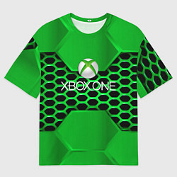 Мужская футболка оверсайз Xbox metal game