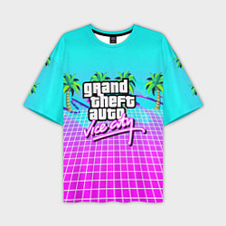 Мужская футболка оверсайз Vice city tropic collection