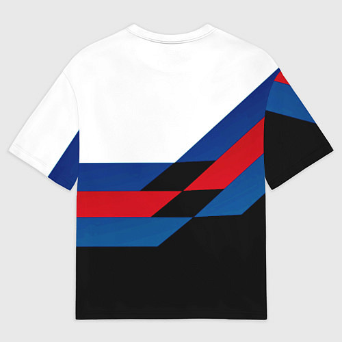 Мужская футболка оверсайз Манчестер Юнайтед спорт текстура / 3D-принт – фото 2