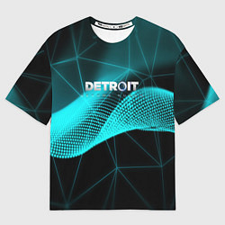 Футболка оверсайз мужская Detroit become human games, цвет: 3D-принт