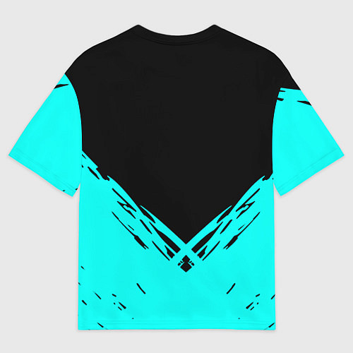 Мужская футболка оверсайз ArcheAge краски / 3D-принт – фото 2