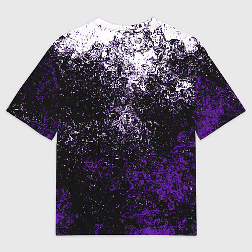 Мужская футболка оверсайз Starcraft брызги красок / 3D-принт – фото 2