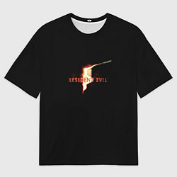 Мужская футболка оверсайз Resident Evil 5