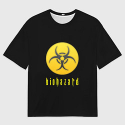 Футболка оверсайз мужская Resident Evil biohazard, цвет: 3D-принт