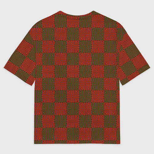 Мужская футболка оверсайз Иероглиф / 3D-принт – фото 2