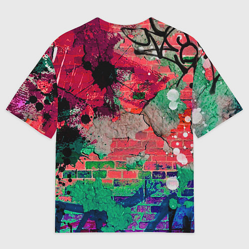 Мужская футболка оверсайз Майк Тайсон - лучший навсегда / 3D-принт – фото 2