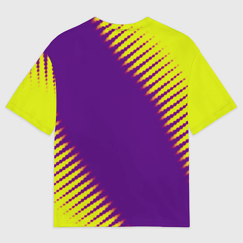 Мужская футболка оверсайз Doom абстракция / 3D-принт – фото 2