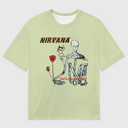Мужская футболка оверсайз Nirvana incesticide