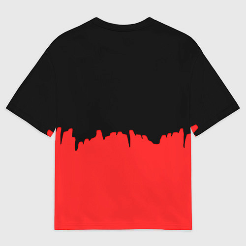 Мужская футболка оверсайз Гуррен-Лаганн абстракция / 3D-принт – фото 2