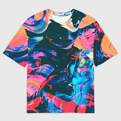 Мужская футболка оверсайз Colors