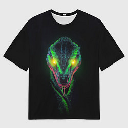 Мужская футболка оверсайз Дух змеи