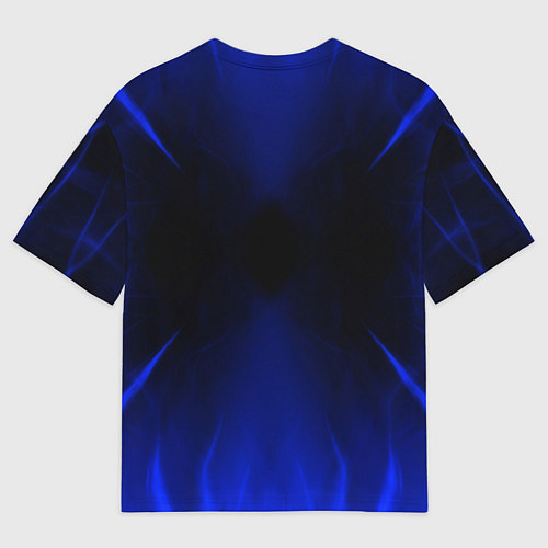 Мужская футболка оверсайз Огненный Веном / 3D-принт – фото 2