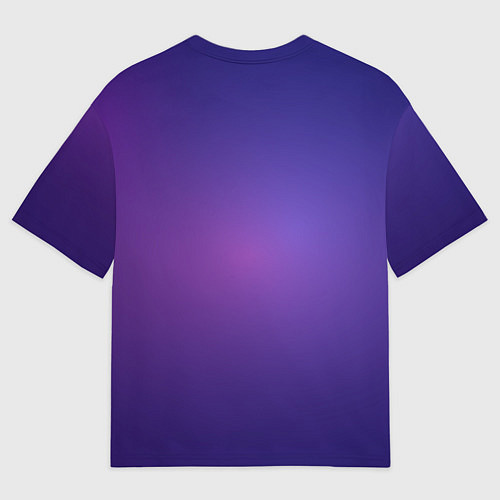 Мужская футболка оверсайз Светящиеся неоновые линии и вспышка света / 3D-принт – фото 2