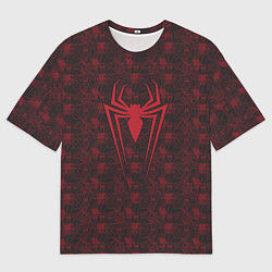 Футболка оверсайз мужская Spider-Man logo, цвет: 3D-принт