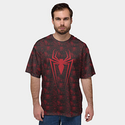 Футболка оверсайз мужская Spider-Man logo, цвет: 3D-принт — фото 2