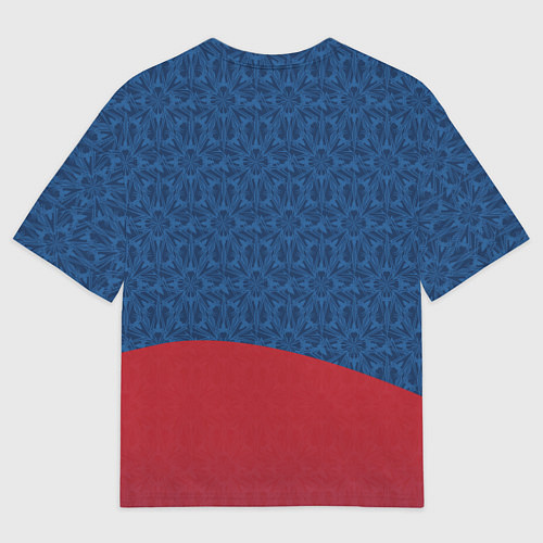 Мужская футболка оверсайз Прыжок Человека-паука / 3D-принт – фото 2