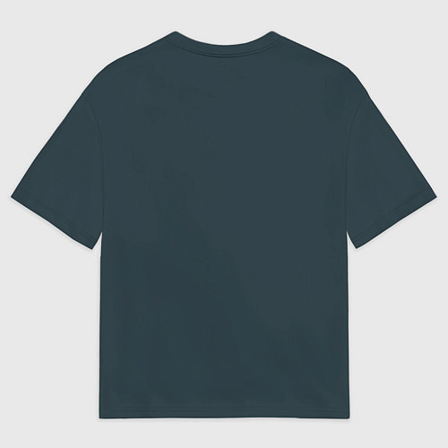 Мужская футболка оверсайз Куда я туда и он - Мандалорец / 3D-принт – фото 2