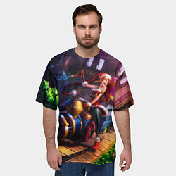 Футболка оверсайз мужская Elf Jinx, цвет: 3D-принт — фото 2