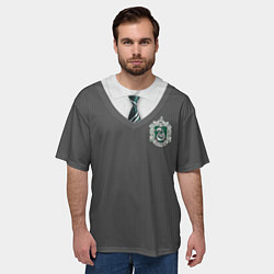 Футболка оверсайз мужская Форма Слизерина, цвет: 3D-принт — фото 2