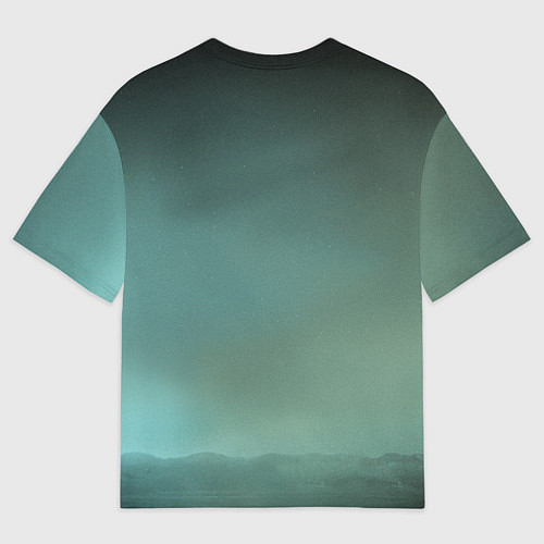 Мужская футболка оверсайз Timothee Chalamet in the desert / 3D-принт – фото 2