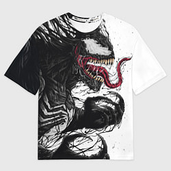 Футболка оверсайз мужская Venom - Symbiot, цвет: 3D-принт