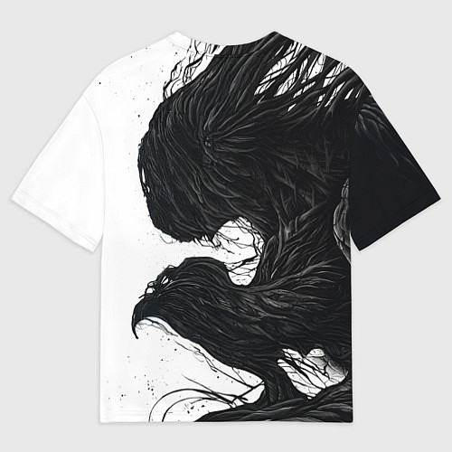 Мужская футболка оверсайз Venom - Symbiot / 3D-принт – фото 2