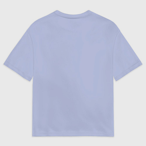 Мужская футболка оверсайз Снегири на ветке / 3D-принт – фото 2